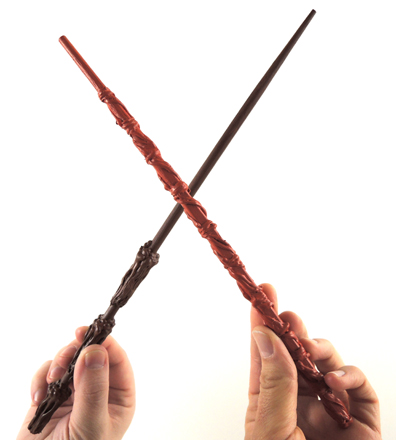 finished wands, both kinds