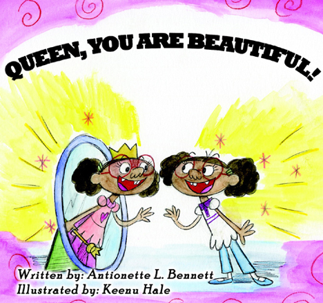 queen you are beautiful artwork by keenu hale