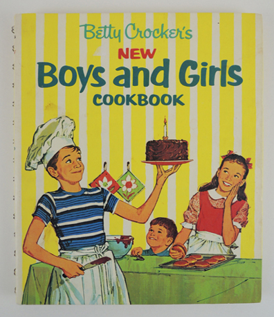 Betty Crocker's New Books and Girls Cookbook image courtesy of Betty Crocker and General Mills
