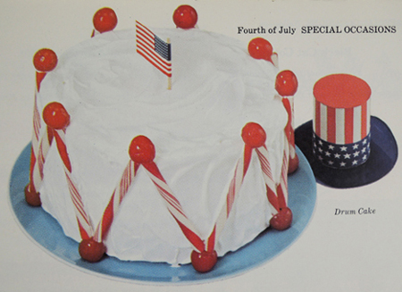 Drum Cake courtesy of Betty Crocker and General Mills