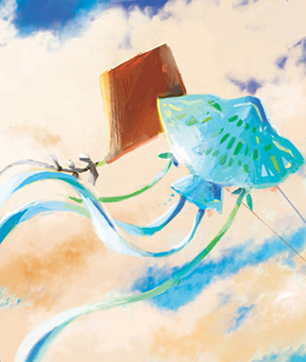 the kite flyers artwork by aliisa lee