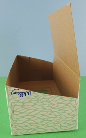 tissue box stand step 1