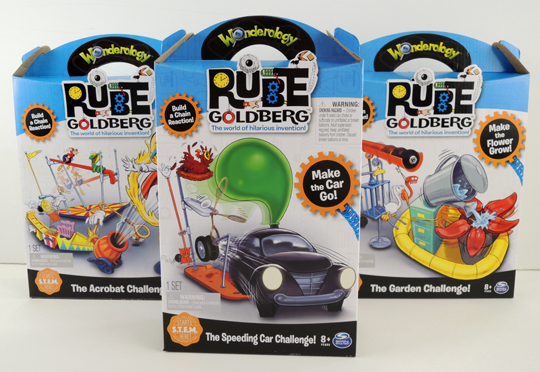 STEM Toy Activity Kit 8 yr+ The Speeding Car Challenge Rube Goldberg 