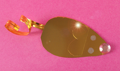 gold mouse toy