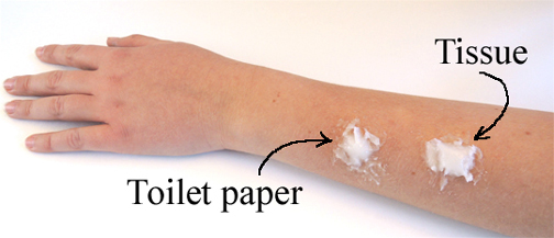 toilet paper vs tissue
