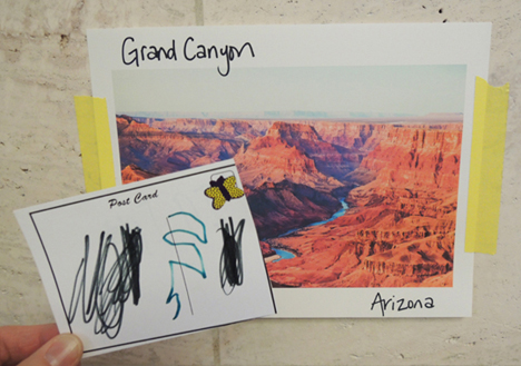 grand canyon postcard