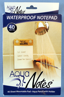 aqua notes waterproof note pad