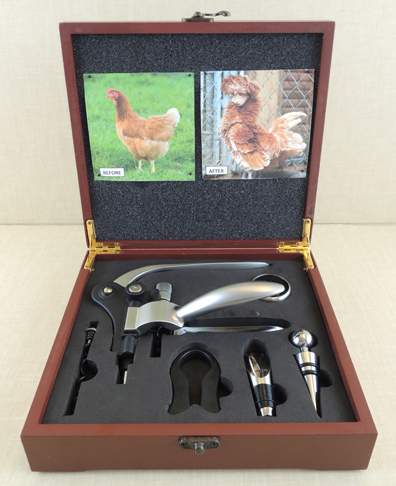 deluxe chicken grooming kit