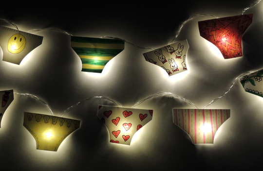 illuminating underwear